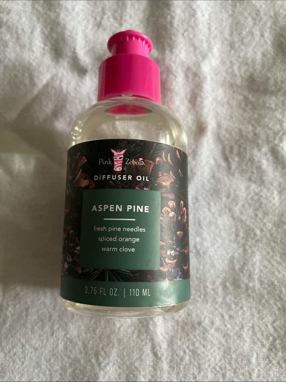 Pink Zebra Aspen Pine Diffuser Oil
